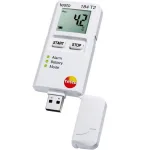 אוגר נתונים - טמפרטורה , 40000 זכרונות , TESTO 184-T2