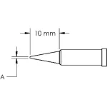 ראש לידית מלחם - METCAL GT4-CN0005S - CONICAL 0.5MM