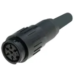 מחבר תעשייתי C091B - נקבה להלחמה לכבל - 3 מגעים