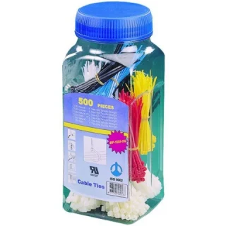 PRO-POWER 500PCS CABLE TIE ASSORTMENT