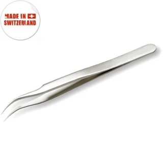 פינצטה מקצועית - מכופפת עדינה - SW 07 SA DURATOOL