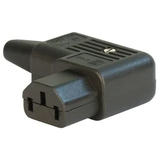 שקע חשמל IEC 10A זוויתי לכבל MULTICOMP