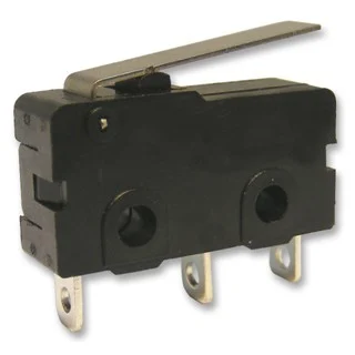 מפסק מיקרו - SPDT 5A - ידית קצרה MULTICOMP