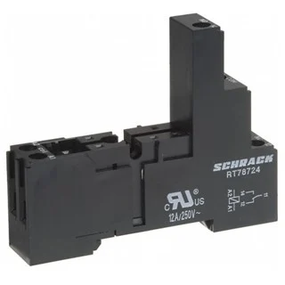 תושבת ממסר לפס דין - 1C/O TE CONNECTIVITY