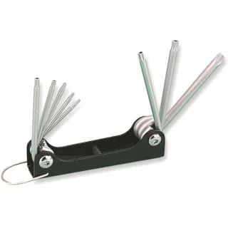 סט מפתחות כוכב חלול - 8 יחידות DURATOOL