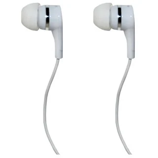 אוזניות סיליקון לבנות - MAXELL VELVET MAXELL