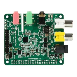 כרטיס קול מקצועי עבור RASPBERRY PI CIRRUS LOGIC