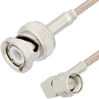 MULTICOMP SMA TO BNC CABLES USING RG178 COAX