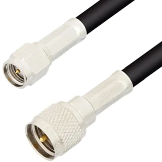 MULTICOMP SMA TO MINI UHF CABLES USING RG58 COAX
