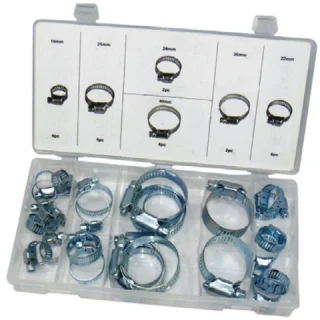 DURATOOL 26PCS HOSE CLAMP ASSORTMENT