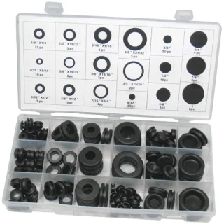 סט מגני סף (גרומטים) מגומי - 125 יחידות - DURATOOL DURATOOL