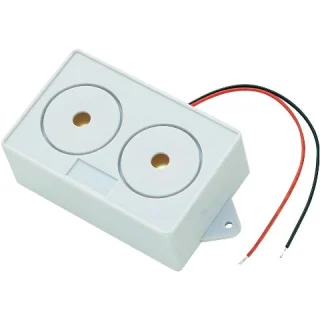 סירנת פיאזו כפולה - TWIN SOUND BOMB - 6~15V - 104DB PRO-SIGNAL