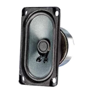 רמקול מסוכך מגנטית - FULL RANGE - 8OHM - 10W - 90X50MM VISATON