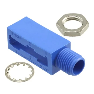 מתאם לחיבור טרימר רב סיבובי לפנל - סדרה 3006P BOURNS