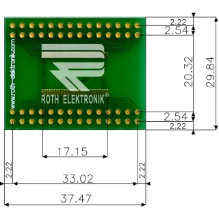 ROTH ELEKTRONIK SSOP MULTIADAPTER PROTOTYPING BOARDS - RE931 SERIES