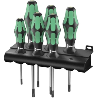 WERA TORX HF KRAFTFORM PLUS SCREWDRIVER SET - 367/6 BO