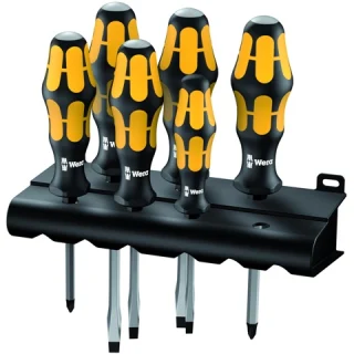 WERA KRAFTFORM CHISEL DRIVE SCREWDRIVER SET - 932/6
