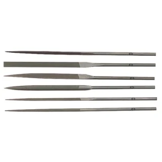 CK TOOLS 6 PIECE PRECISION NEEDLE FILE SET - T0124P