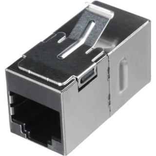 מתאם תקשורת מסוכך - RJ45 (F) ~ RJ45 (F) - CAT6A MH CONNECTORS