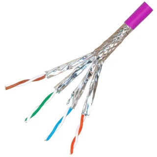 PRO-POWER SCREENED FTP CAT7A LSZH CABLES - 1200MHZ