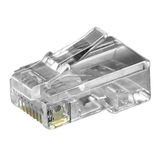 ROLINE CAT6 MODULAR PLUG - UNSHIELDED FOR STRANDED WIRE