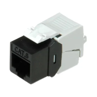ROLINE SHIELDED & UNSHIELDED KEYSTONE RJ45 JACKS - CAT6 & CAT6A