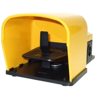 מפסק רגל עם כיסוי הגנה - SPDT 1NO / 1NC - 500V 6A IMO