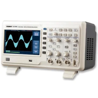 TENMA DIGITAL STORAGE OSCILLOSCOPE - 2CH 200MHZ 2GSPS - 72-7640