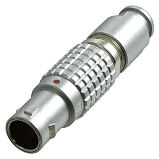 מחבר LEMO - זכר להלחמה לכבל - 2 מגעים - FGG.0B.302.CLAD52Z LEMO