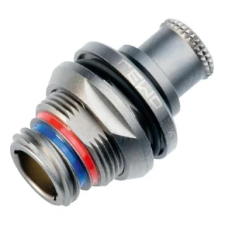 מחבר LEMO - נקבה ללחיצה לפנל - 8 מגעים - PEN.1M.308.XLMT LEMO