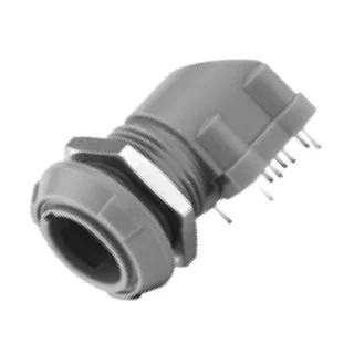 מחבר אפור REDEL - נקבה למעגל מודפס - 5 מגעים - PXG.M0.5GG.NG REDEL