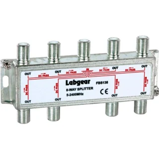 מפצל אנטנה פסיבי 1:8 - LABGEAR FBS138 LABGEAR