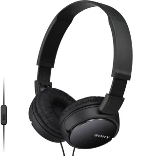 SONY STEREO HEADPHONES WITH INLINE MIC - MDR-ZX110AP