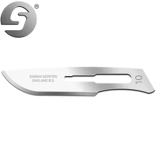 סט 5 להבים לסקלפל - SWANN MORTON 10 - עבור ידיות 3 / 5A / 7 SWANN MORTON