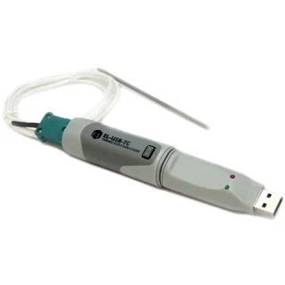 אוגר נתונים - טמפרטורה , 32510 זכרונות , LASCAR EL-USB-TC LASCAR