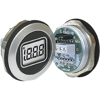 מד תצוגה (פנל מטר) דיגיטלי - 3.5 ספרות - 8MM - DC VOLTAGE LASCAR
