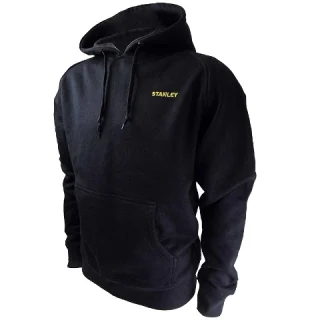 חולצת עבודה - שרוול ארוך עם צווארון - צבע שחור - מידה XL STANLEY