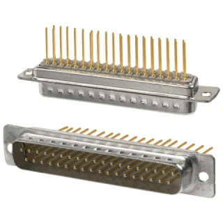 NORCOMP D-TYPE CONNECTORS - WIRE-WRAP