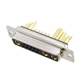 NORCOMP COMBINATION LAYOUT D-SUB CONNECTORS - 680M SERIES