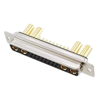 NORCOMP COMBINATION LAYOUT D-SUB CONNECTORS - 680M SERIES