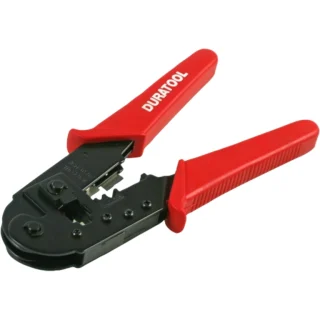 לוחץ למחברי תקשורת - DURATOOL - RJ45 DURATOOL