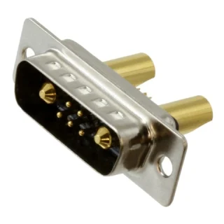 NORCOMP COMBINATION LAYOUT D-SUB CONNECTORS - 681S SERIES