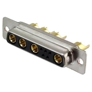 NORCOMP COMBINATION LAYOUT D-SUB CONNECTORS - 681S SERIES