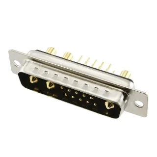 NORCOMP COMBINATION LAYOUT D-SUB CONNECTORS - 681M SERIES