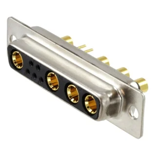 NORCOMP COMBINATION LAYOUT D-SUB CONNECTORS - 681M SERIES