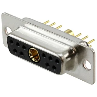NORCOMP COMBINATION LAYOUT D-SUB CONNECTORS - 681S SERIES