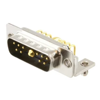 NORCOMP COMBINATION LAYOUT D-SUB CONNECTORS - 684M SERIES