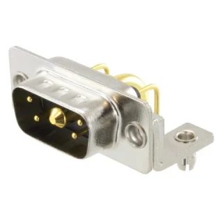 NORCOMP COMBINATION LAYOUT D-SUB CONNECTORS - 684M SERIES