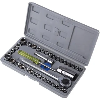 DURATOOL 40 PIECE SOCKET SET