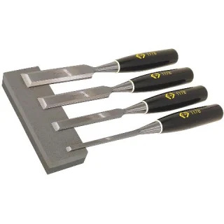 CK TOOLS 4 PIECE WOOD CHISEL SET - T1180